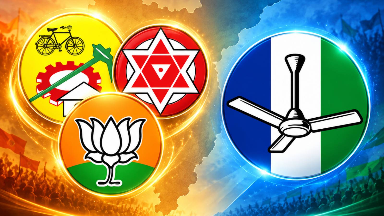 AP Municipal Polls: TDP Alliance vs YSRCP in 4 Cities
