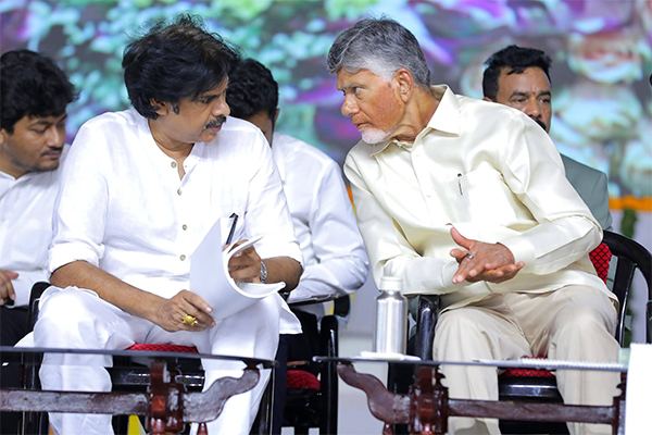 Pawan Kalyan and Chandrababu AP local polls