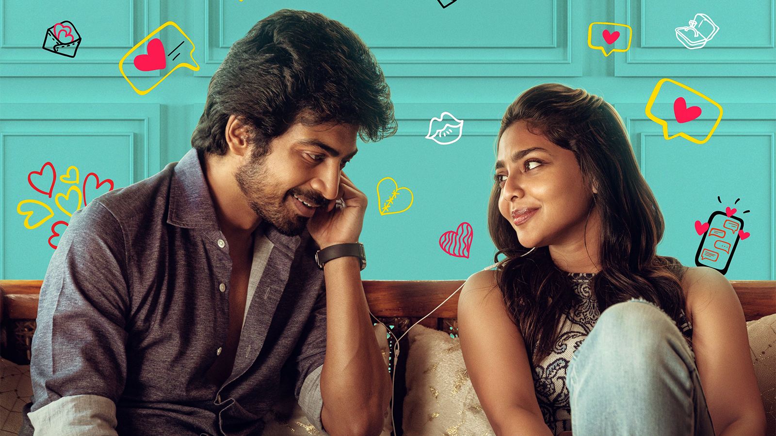 Arjun Das Aishwarya Lekshmi in Love series