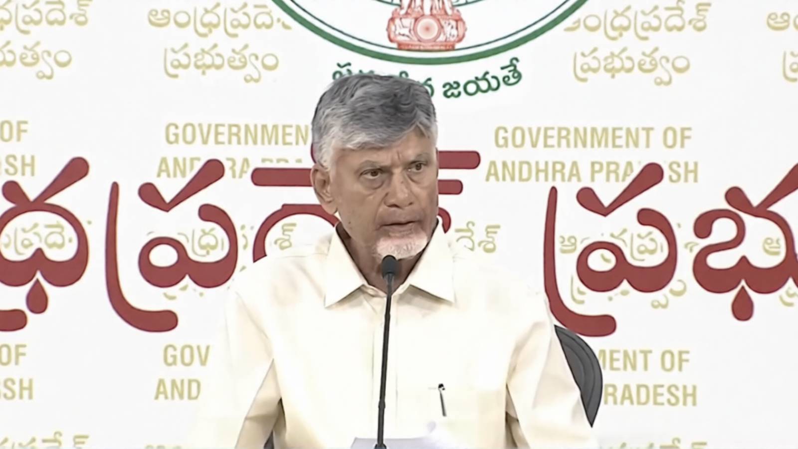 Chandrababu seeks central assessment of Cyclone Arnab damage