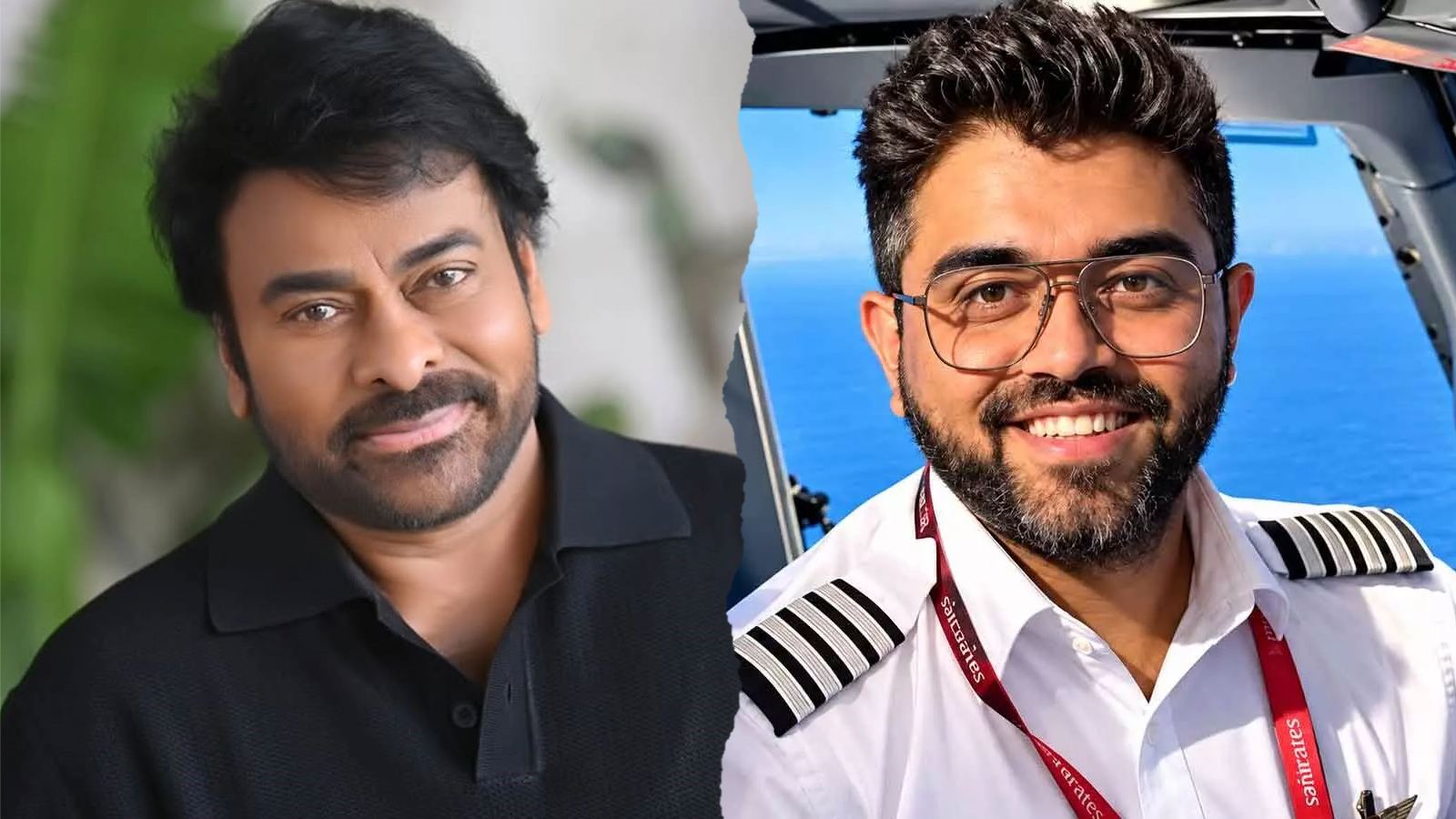 Chiranjeevi and Captain Smit Machchhar