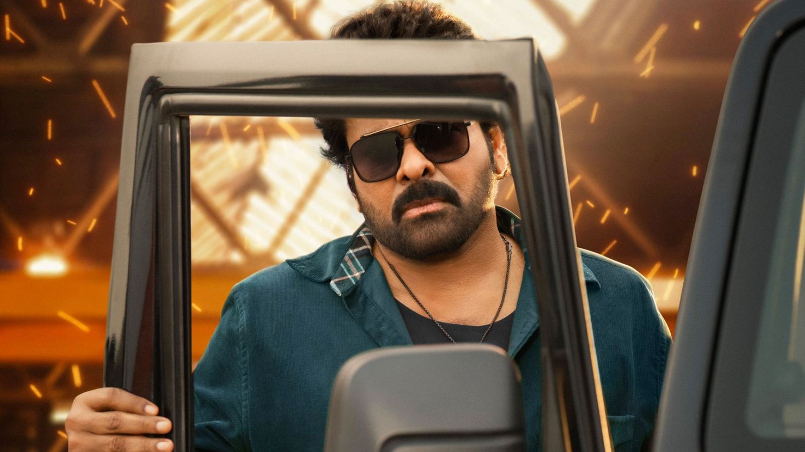 Chiranjeevi in Vishwambhara film poster