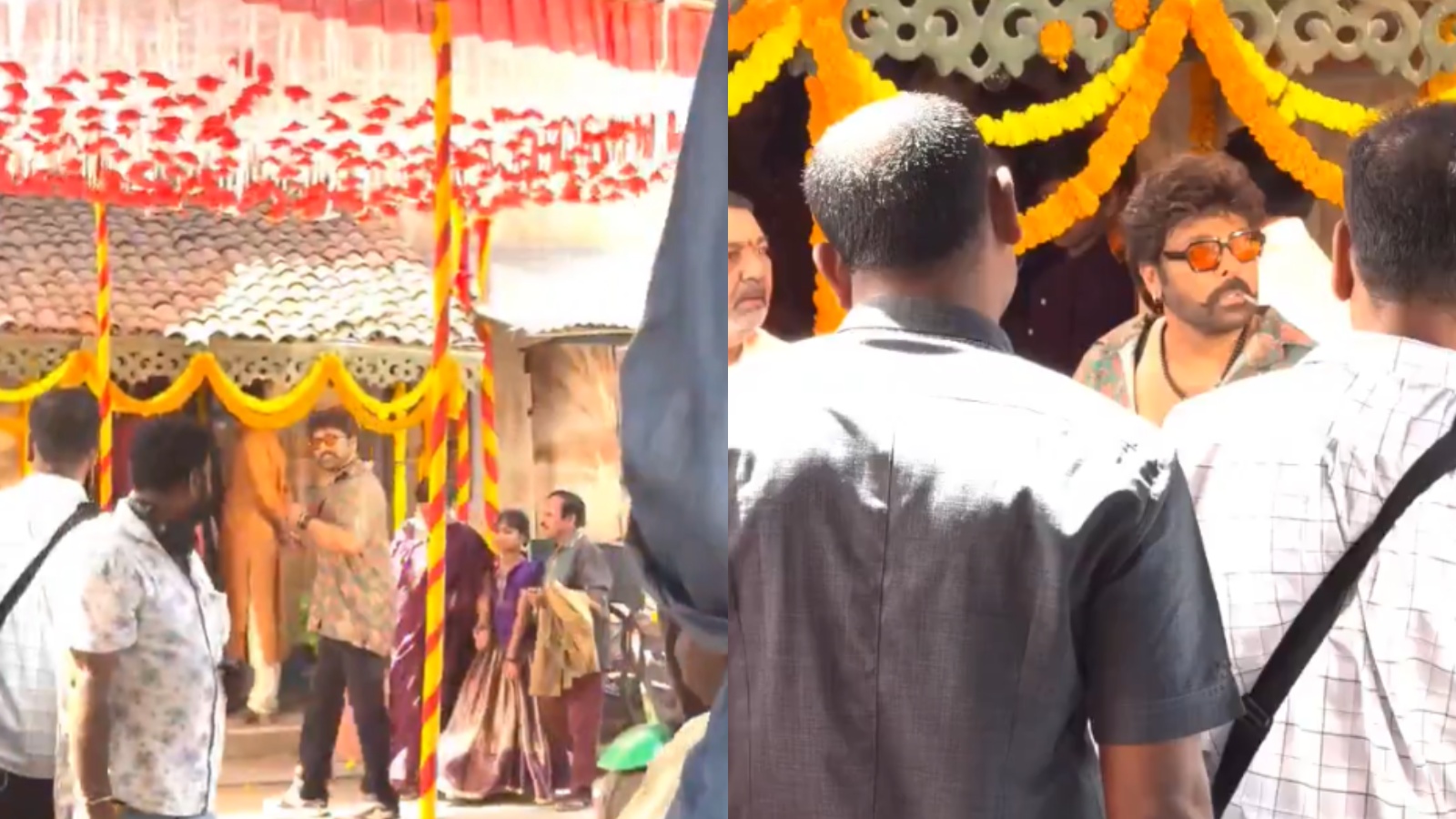 Chiranjeevi's younger look in Kaaka leaked video