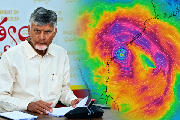 Cyclone Arnab causes flooding in Andhra Pradesh
