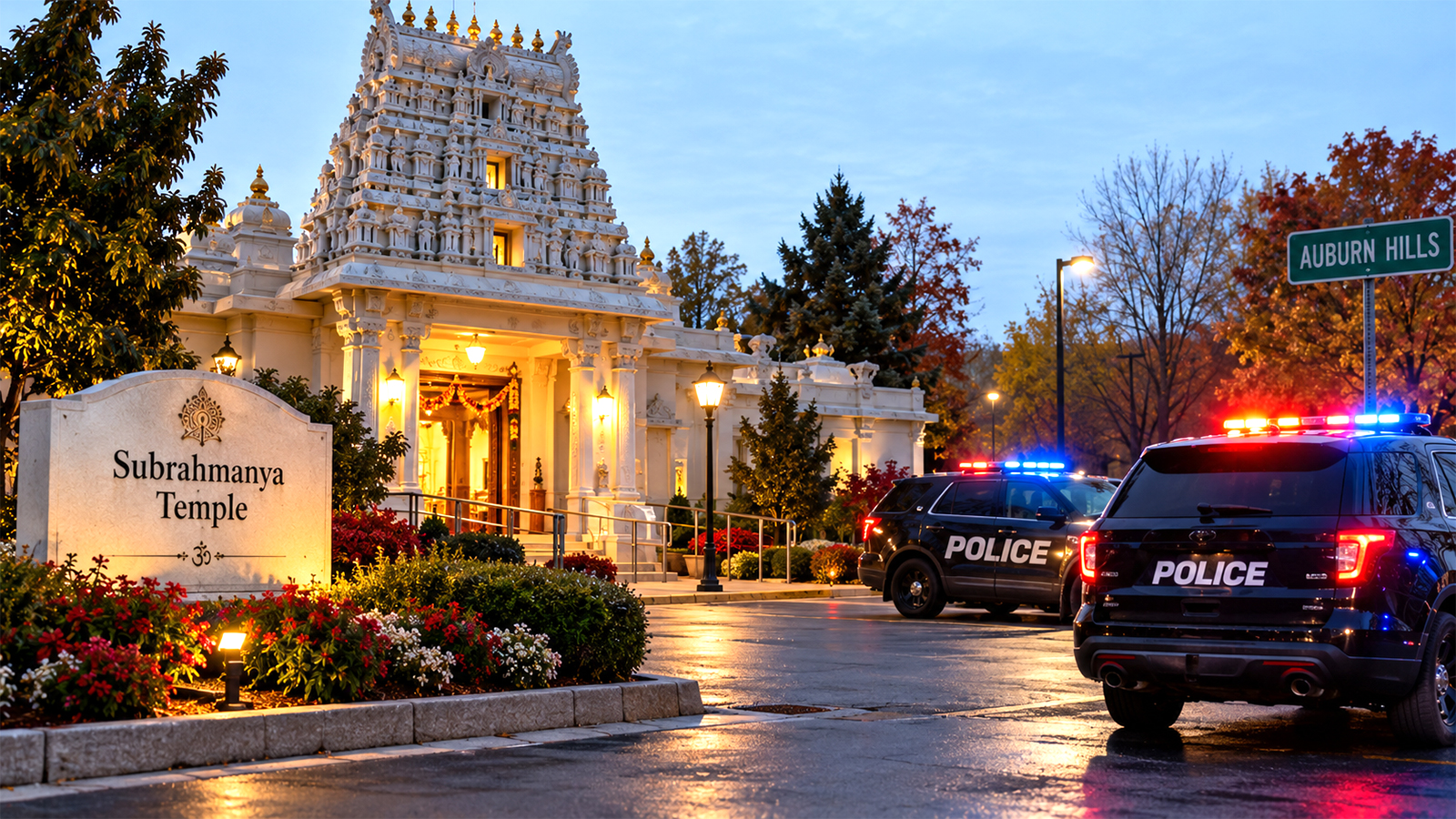 Detroit Hindu Temple Safety Concerns