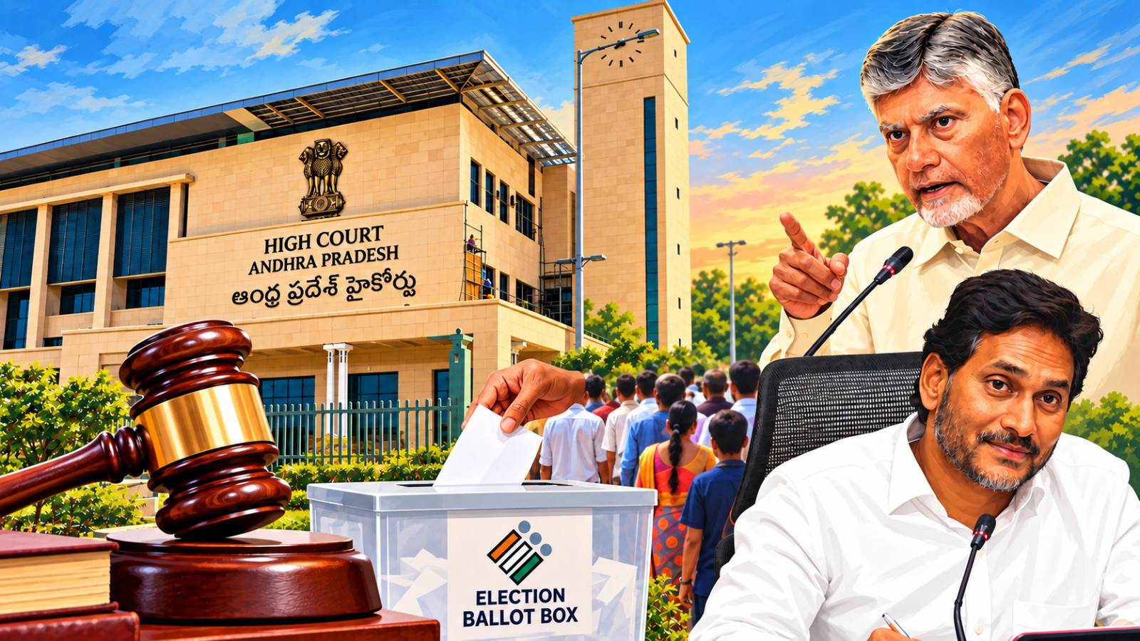 High Court Verdict AP Local Body Elections and BC Quota