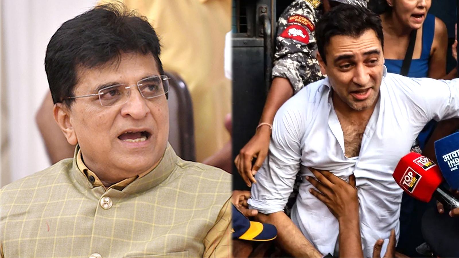 BJP Leader Targets Bollywood Star Over Mumbai Protest