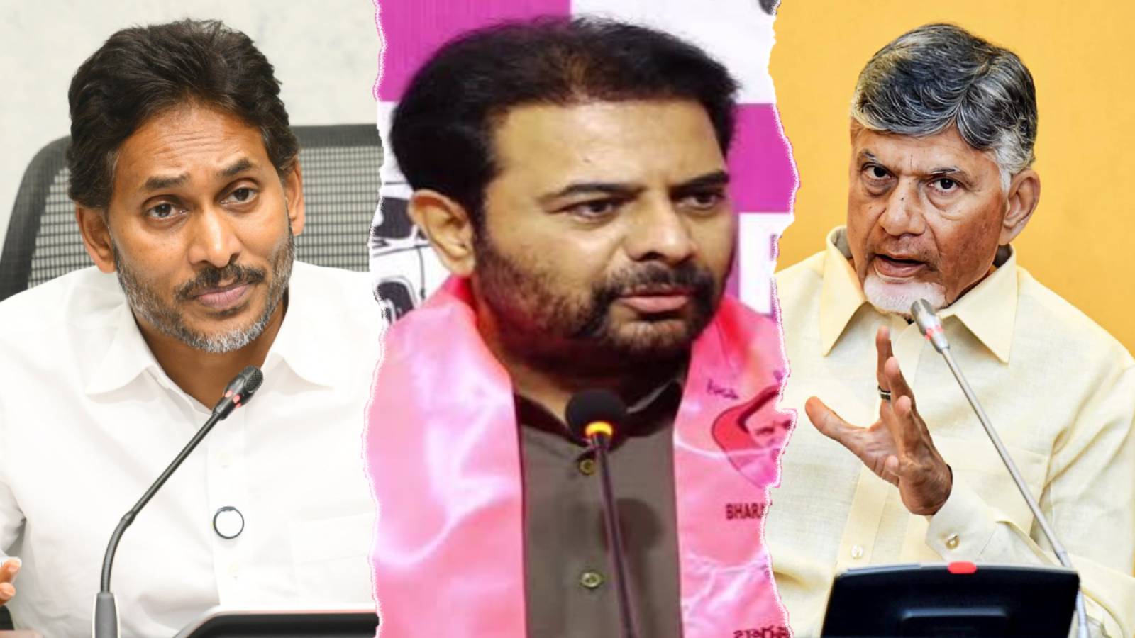 బాబు పై కేటీఆర్ పొగడ్తలు....వైసీపీ కి అర్ధమవుతుందా.?