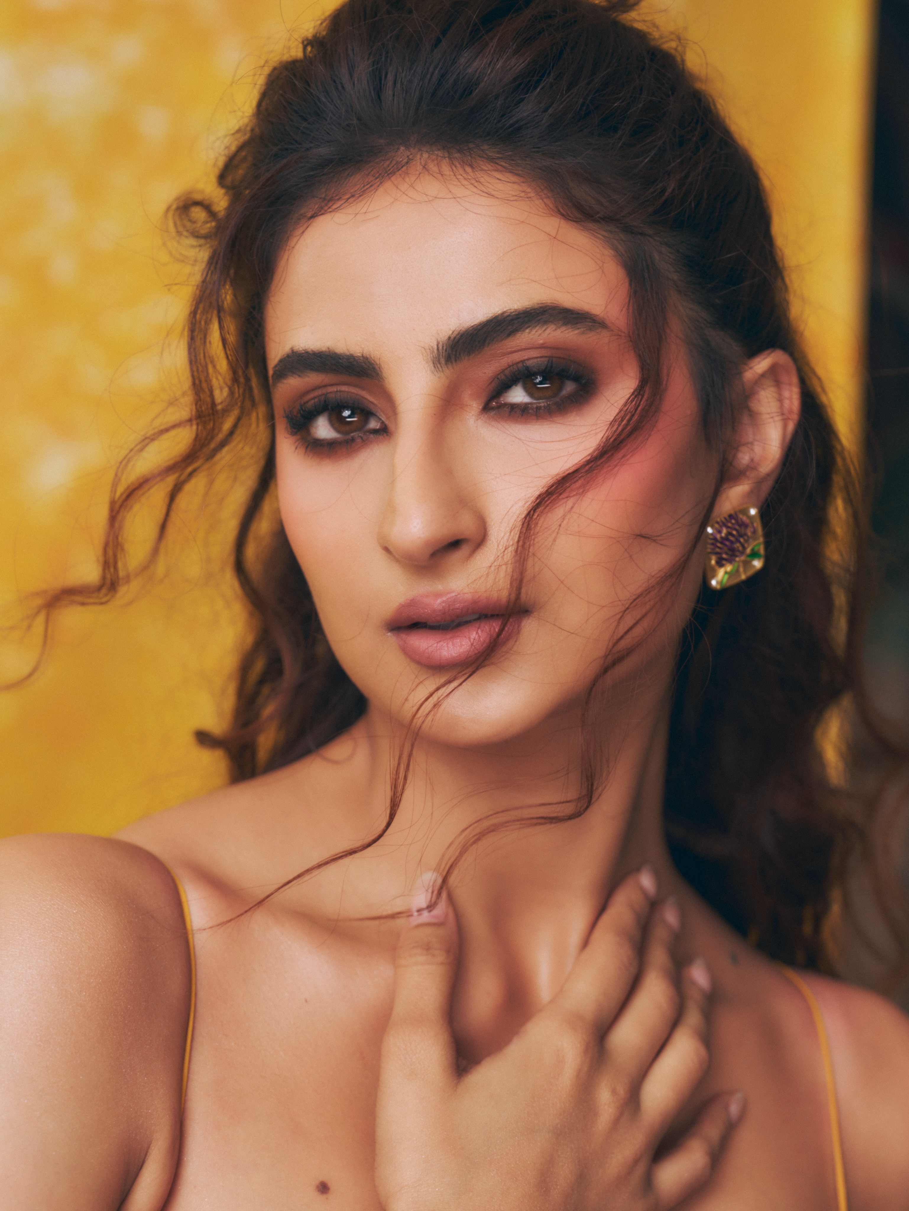 Palak Tiwari In Close Up With Dramatic Eye Looks