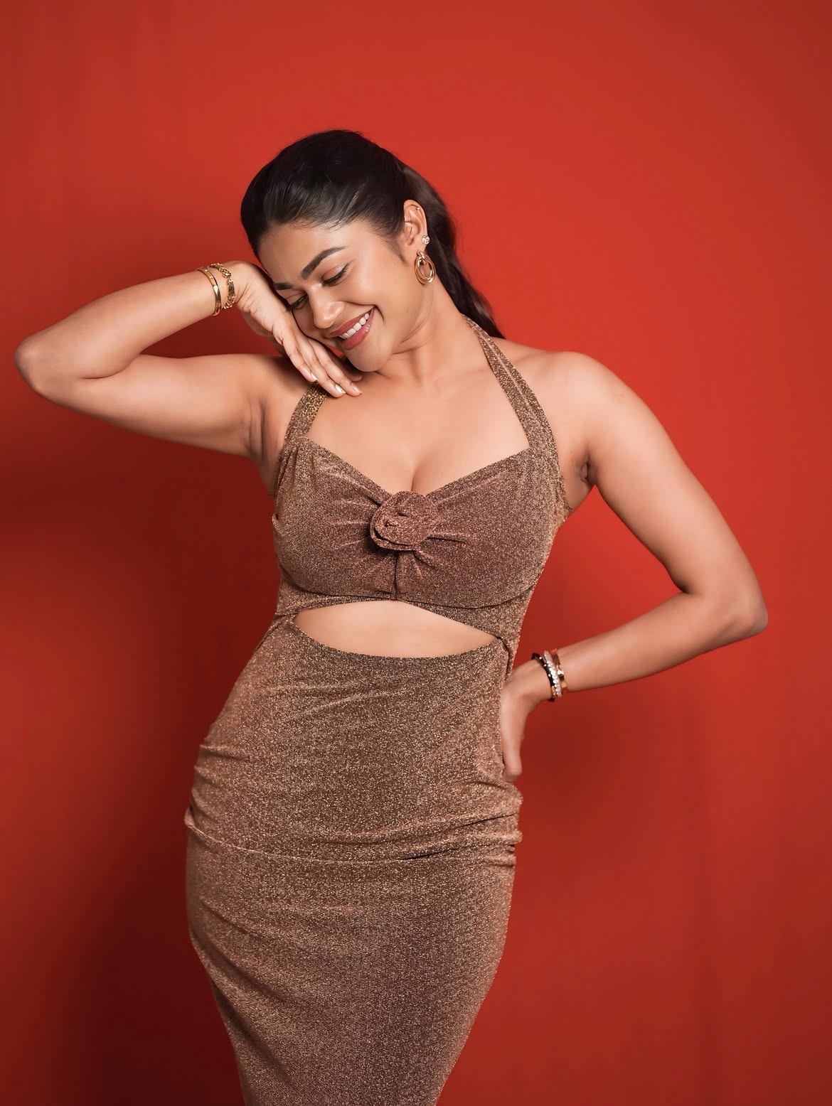 Payal Radhakrishna Flaunts Chic Cutout Styling