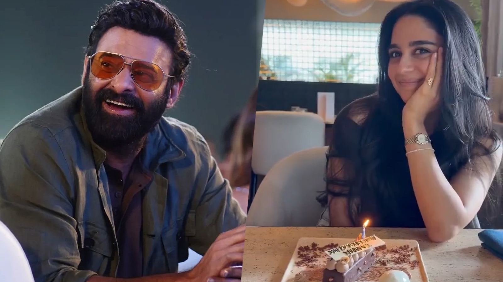 Prabhas and Fauzi co-star Imanvi birthday