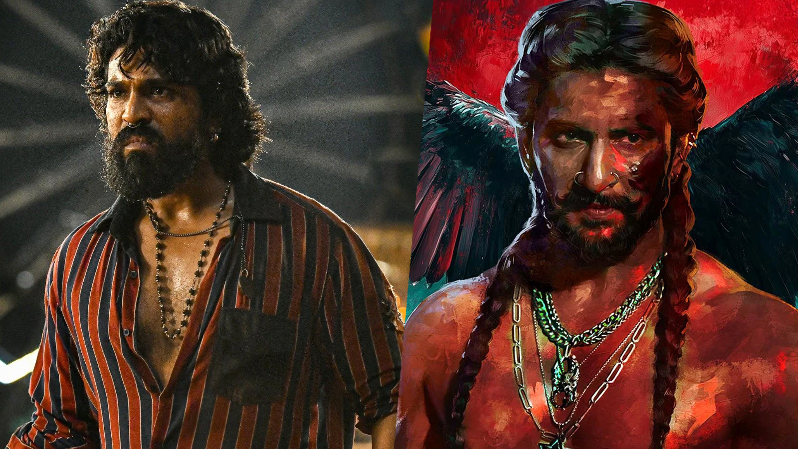 Ram Charan and Nani in Peddi and Paradise
