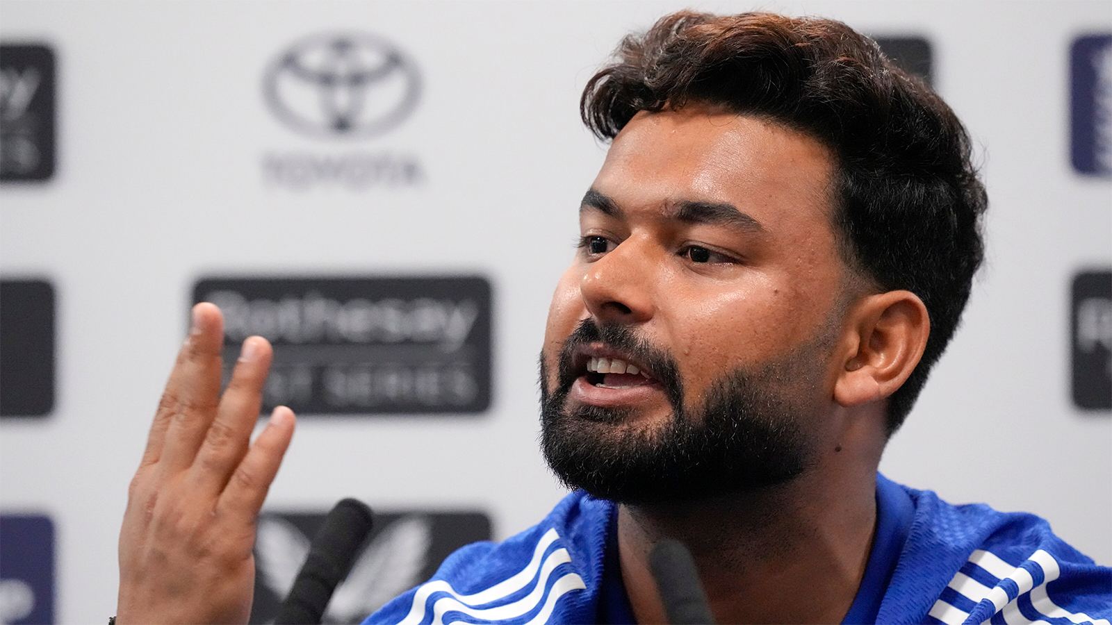Rishabh Pant batting in the Irani Cup