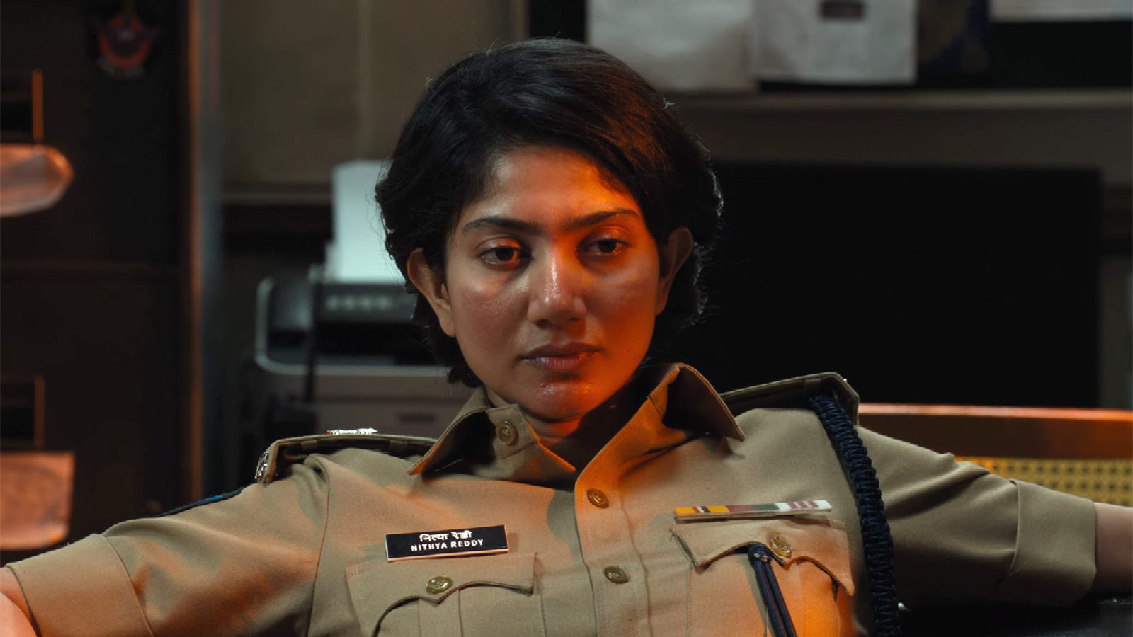 Sai Pallavi Om Glimpse in Police Officer Role