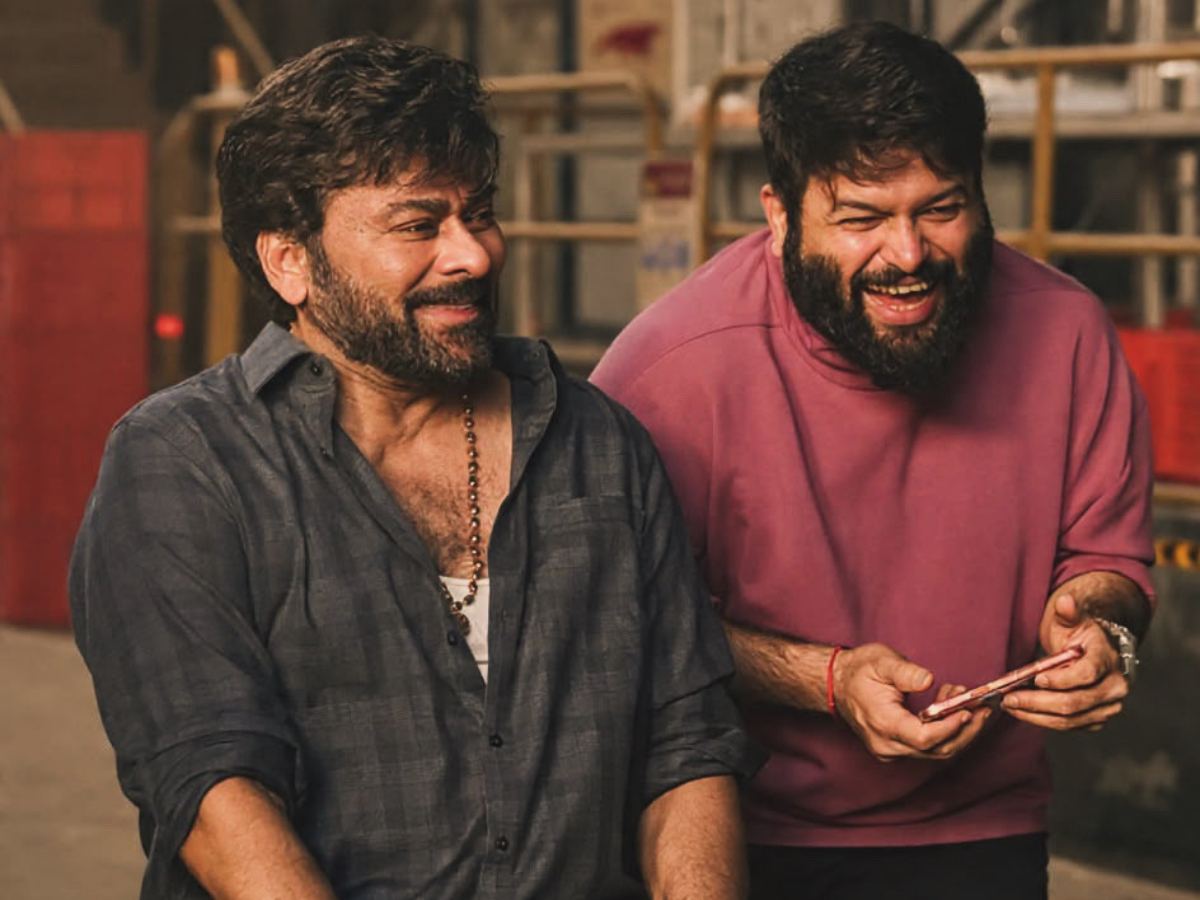 Thaman and Chiranjeevi on Kaaka