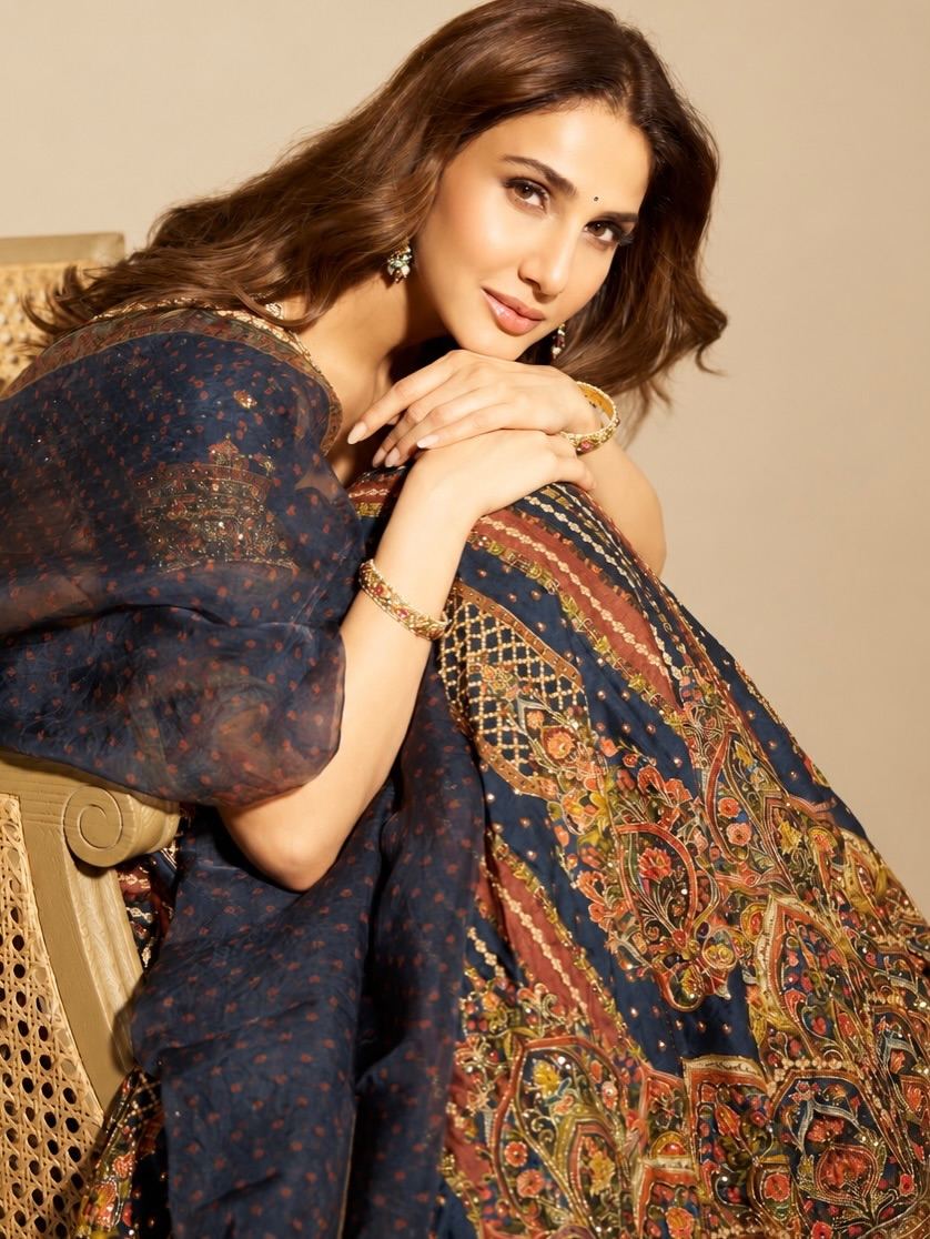 Vaani Kapoor Rests Her Chin On Hands In Portrait