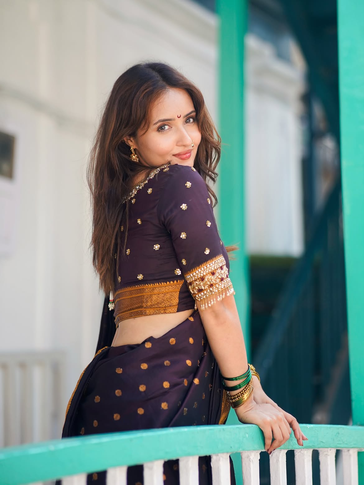 Varsha Rekhate Frames Desi Glam With A Soft Gaze