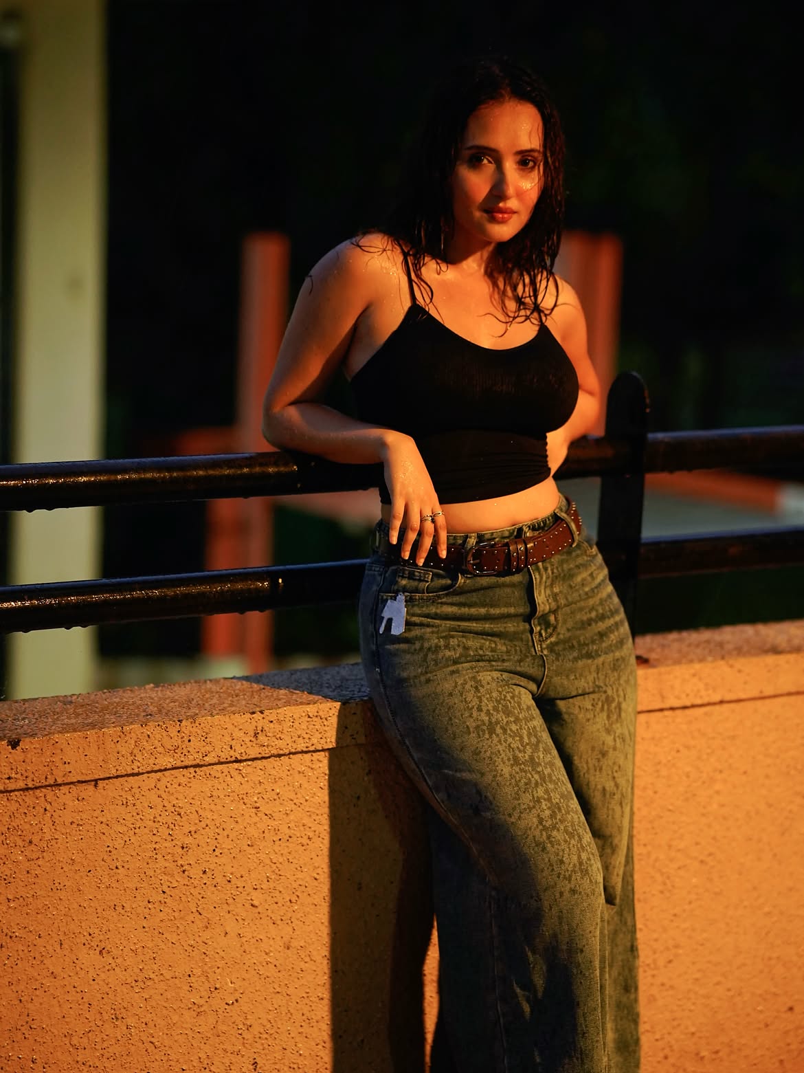 Varsha Rekhate Gives A Moody Rainy Side Glance!!