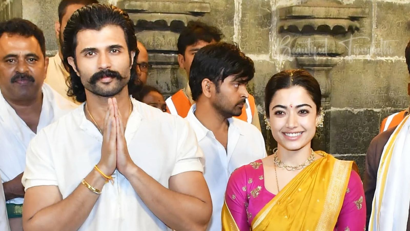 Vijay Deverakonda Rashmika Tirumala visit