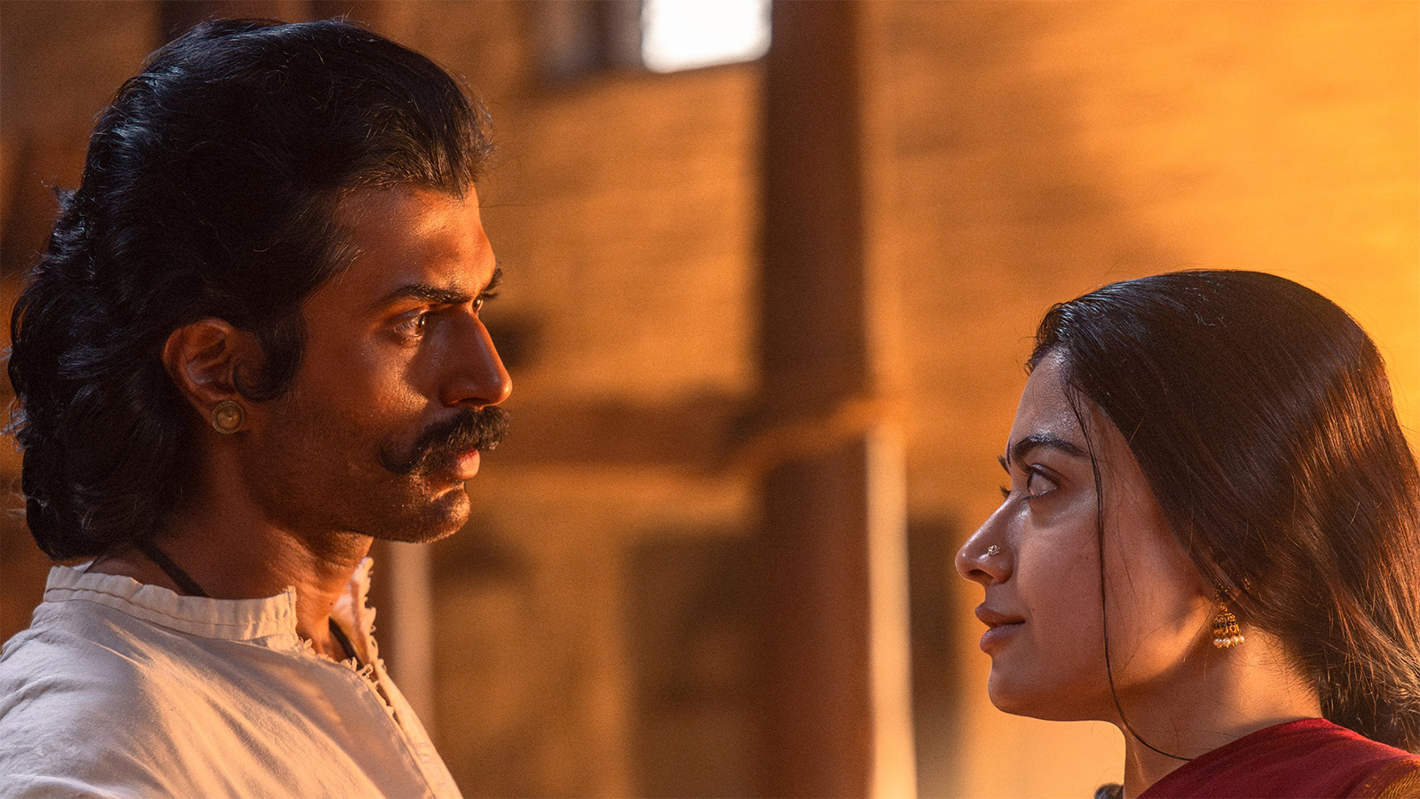 Vijay Deverakonda and Rashmika Mandanna in Ranabaali