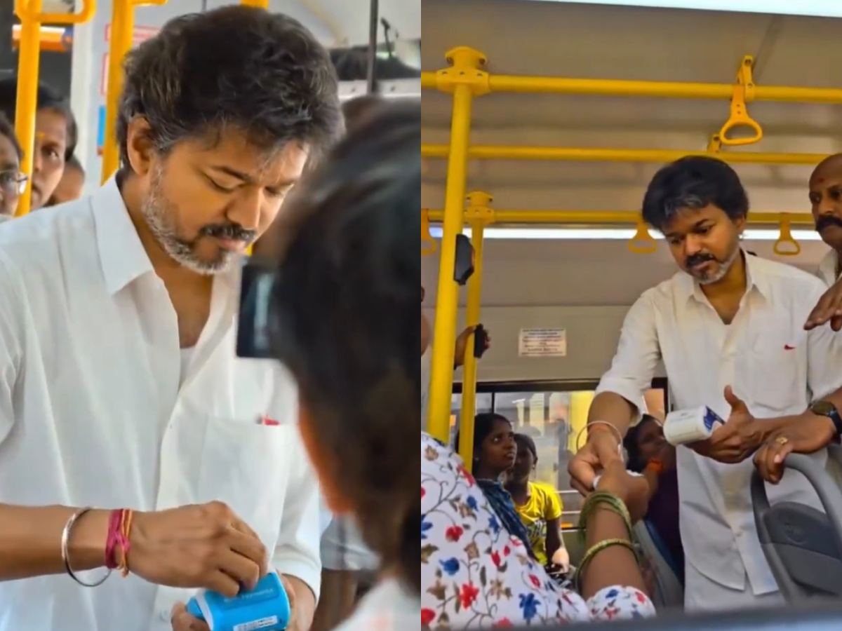 CM Vijay launches Vettri Payanam free bus scheme
