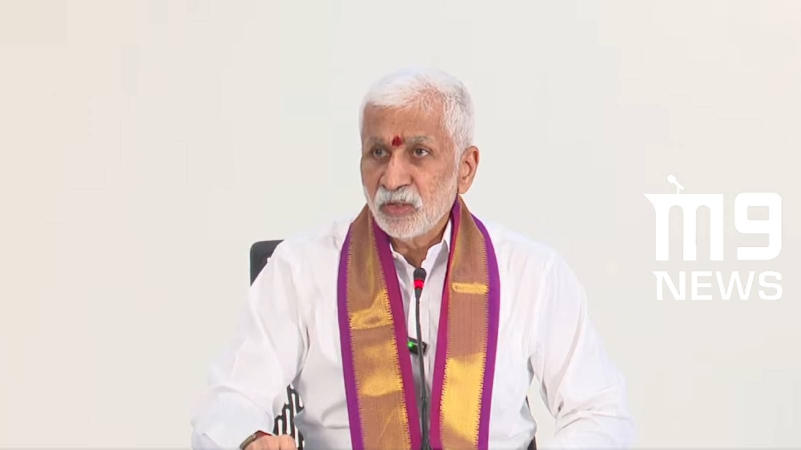 Vijaya Sai Reddy Questions Jagan's Religion
