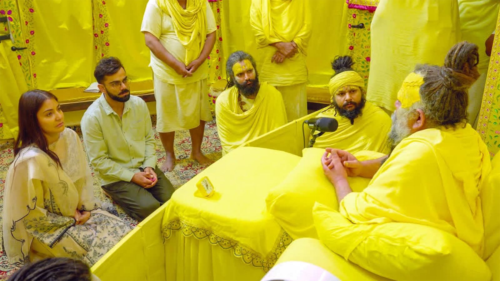 Virat Kohli Rs 5 crore ashram visit claim