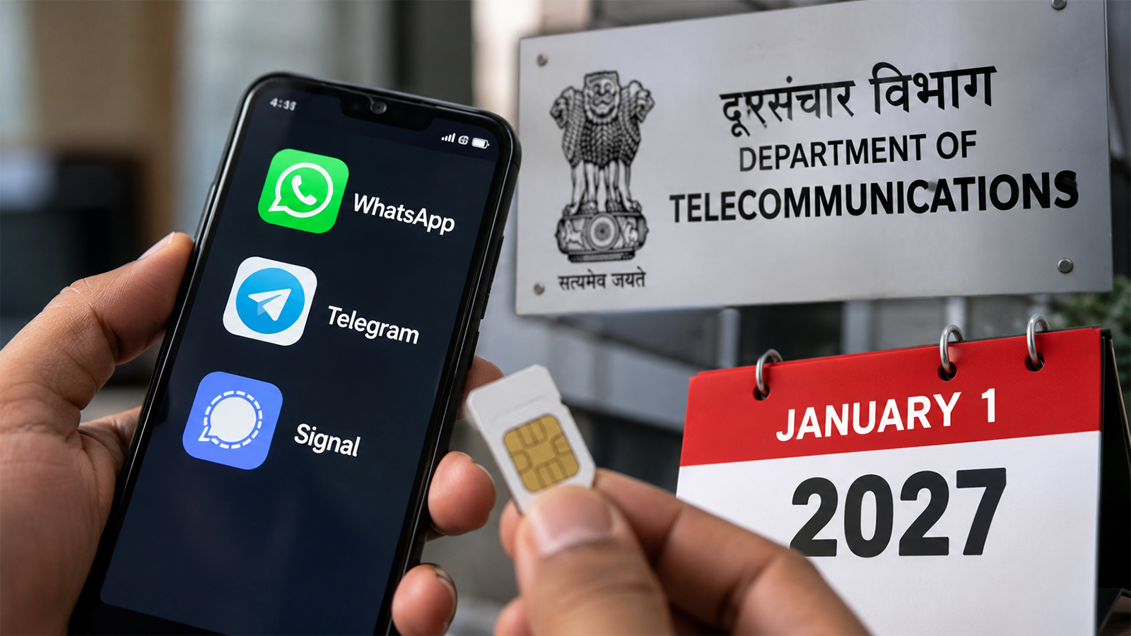 WhatsApp SIM Binding Rules in India 2027