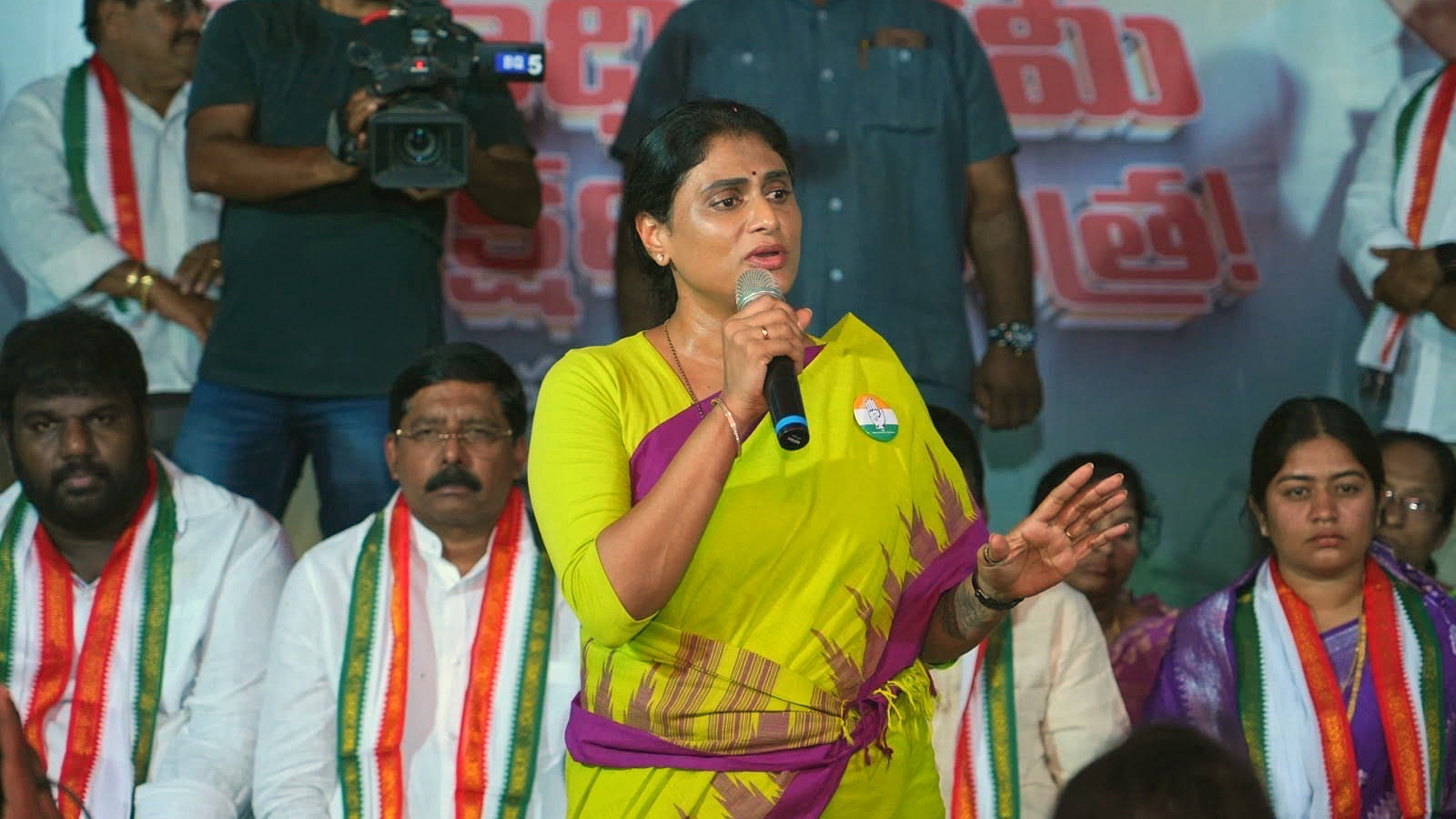 YS Sharmila on AP municipal poll violence